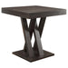 Mannes Contemporary Cappuccino Counter Height  Table image