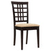 Kelso Casual Peat and Cappuccino Side Chair image