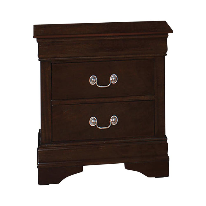 Louis Philippe Two Drawer Nightstand image