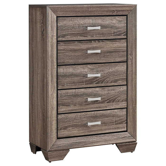 Kauffman Transitional Five Drawer Chest image