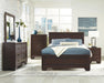 Fenbrook Transitional Dark Cocoa Queen Four Piece Set image