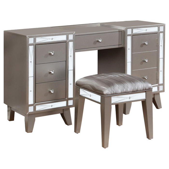 Leighton Contemporary Vanity Desk and Stool image