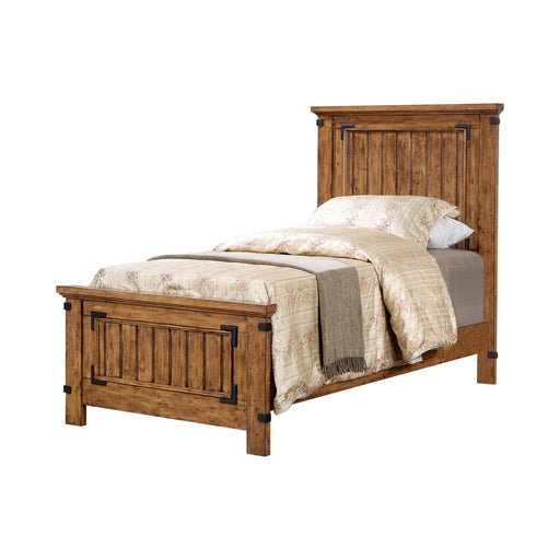 G205263 Brenner Rustic Honey Twin Bed image