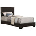 Conner Casual Dark Brown Twin Bed image