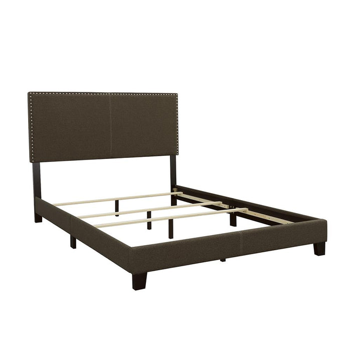 Boyd Upholstered Charcoal Queen Bed image