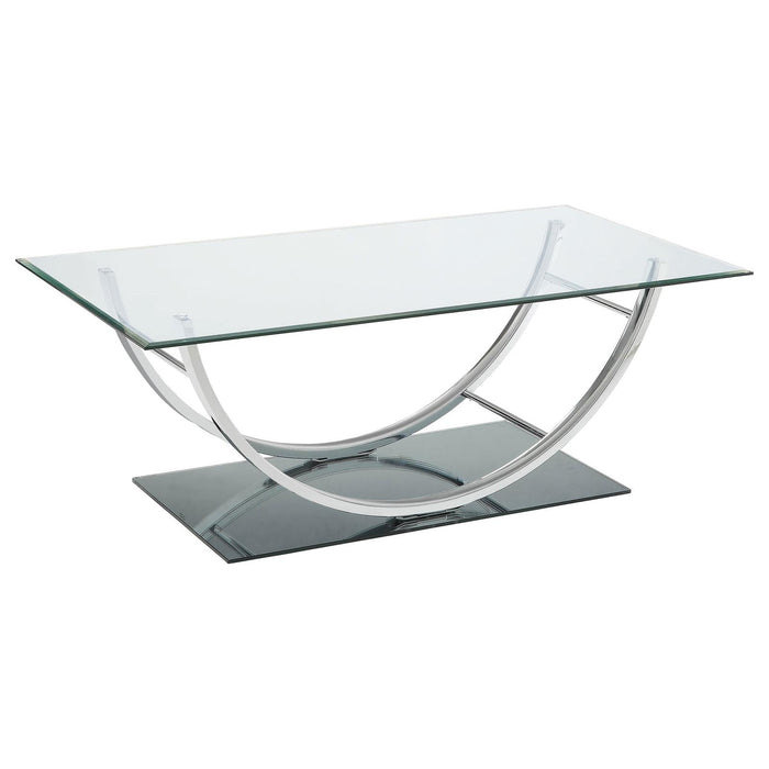 G704988 Contemporary Chrome Coffee Table image