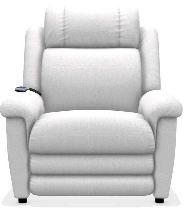 La-Z-Boy Clayton Muslin Gold Power Lift Recliner with Massage and Heat image