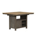 Liberty Furniture Lindsey Farm Kitchen Island in Gray and Sandstone image