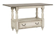 Liberty Furniture Magnolia Manor Gathering Table in Antique White image