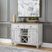 Liberty Furniture Ocean Isle Buffet in Antique White with Weathered Pine image