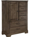 Vaughan-Bassett Cool Rustic Standing Chest in Mink image