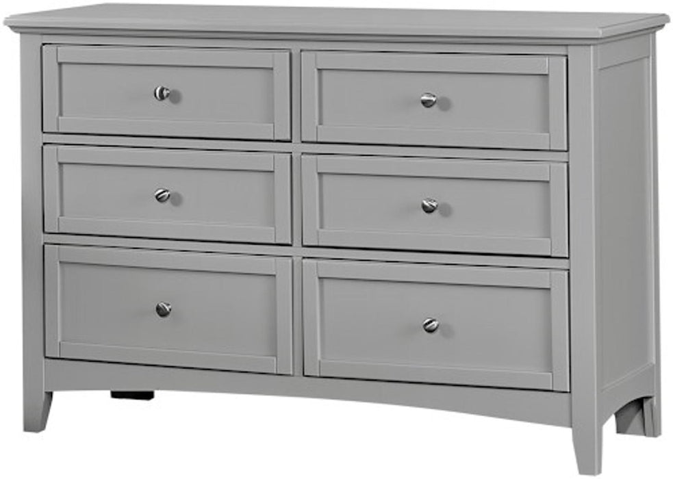 Vaughan-Bassett Bonanza Double Dresser in Gray image