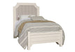 Vaughan-Bassett Bungalow Twin Upholstered Bed in Lattice image