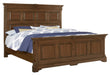 Vaughan-Bassett Heritage King Mansion Bed in Amish Cherry image